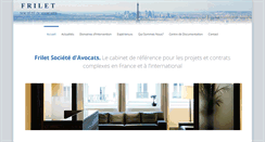 Desktop Screenshot of frilet.com