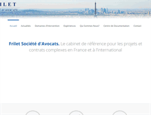 Tablet Screenshot of frilet.com
